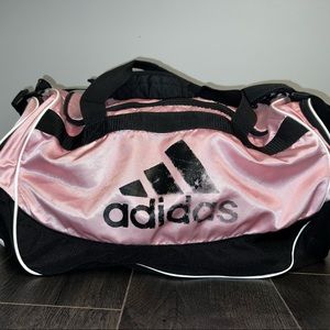 Used Pink Adidas 3 pocket gym bag (Similar to Defender)